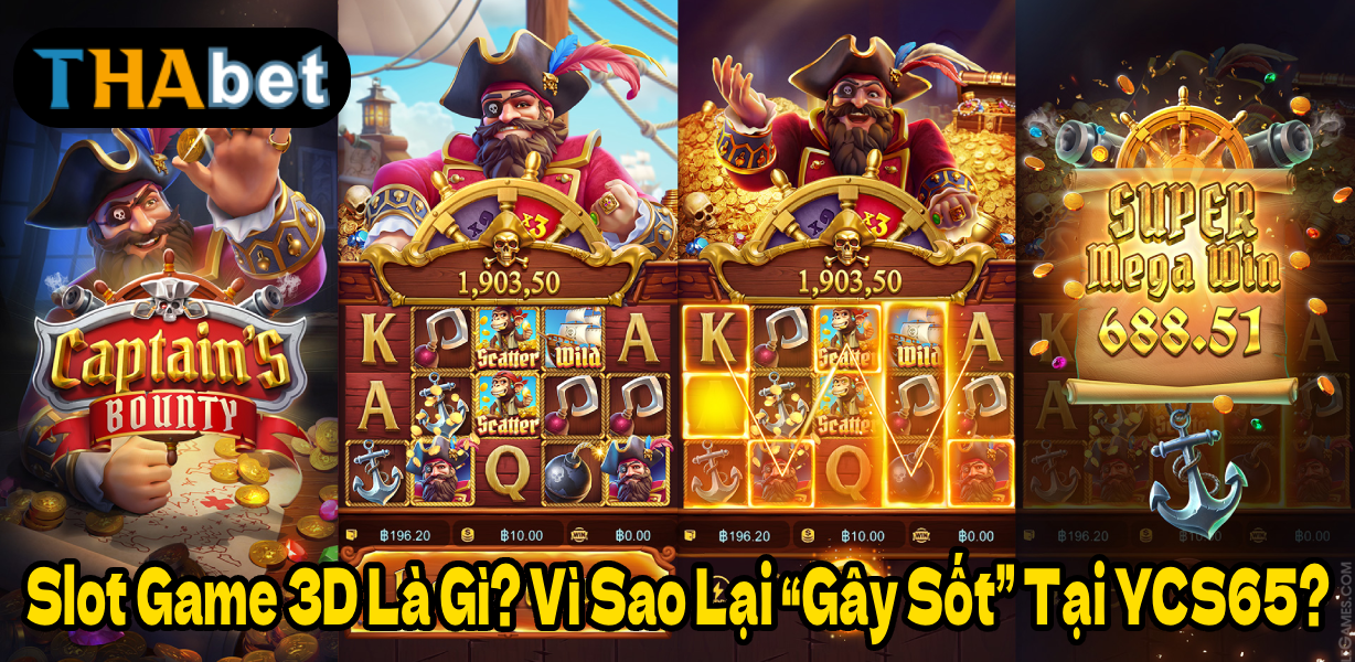 Slot Game 3D Là Gì? Vì Sao Lại “Gây Sốt” Tại YCS65?