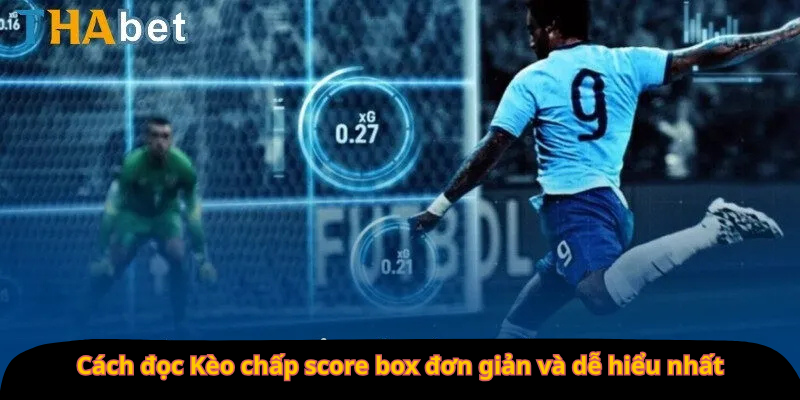 Cách đọc Kèo chấp score box đơn giản và dễ hiểu nhất